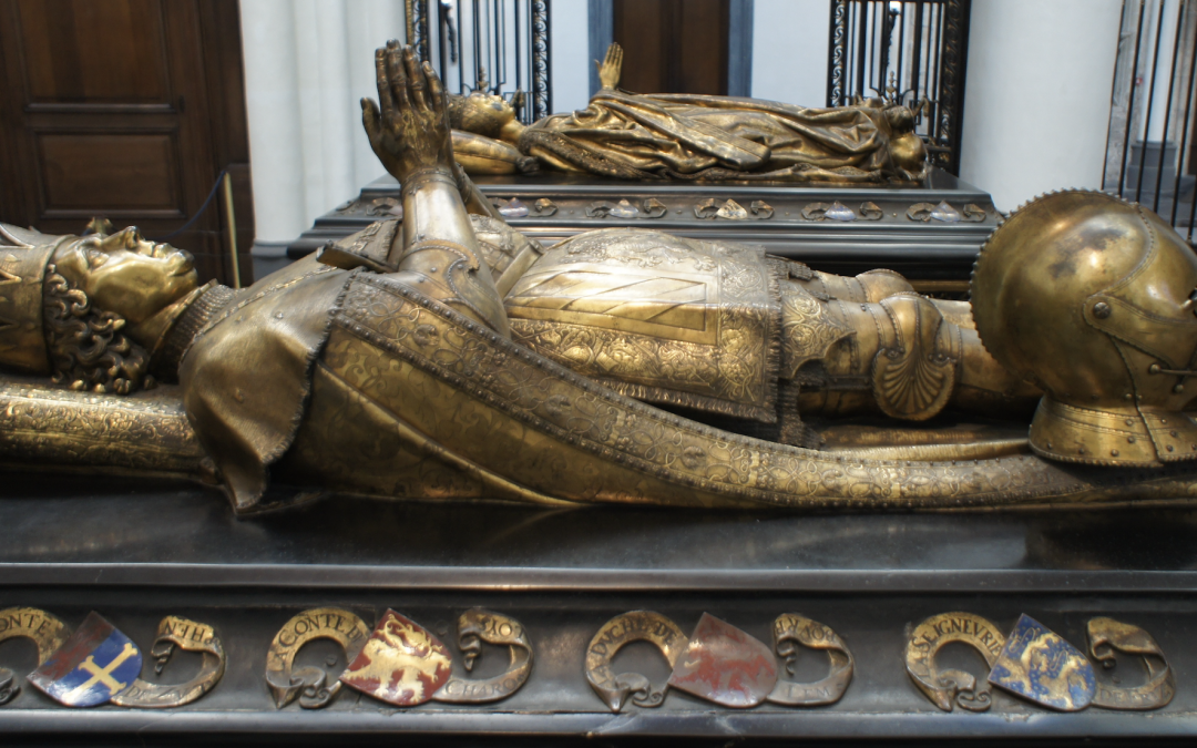 Het graf van Karel de Stoute (1433-1477) door Jacques Jonghelinck (1530-1606), Een Habsburgs renaissance monument voor een Bourgondische ridder